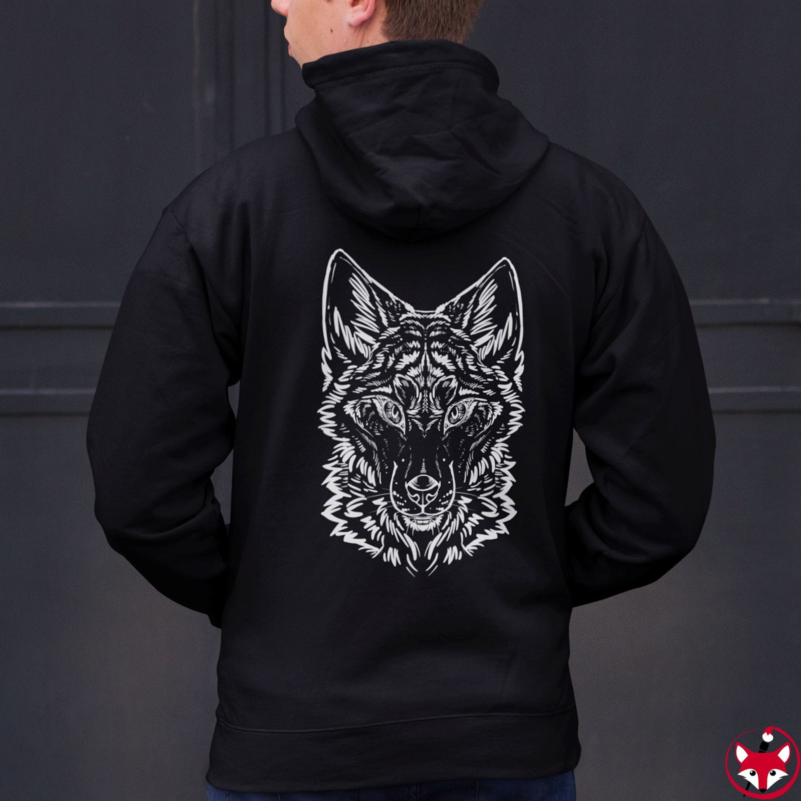 Wolf - Hoodie Hoodie Dire Creatures 