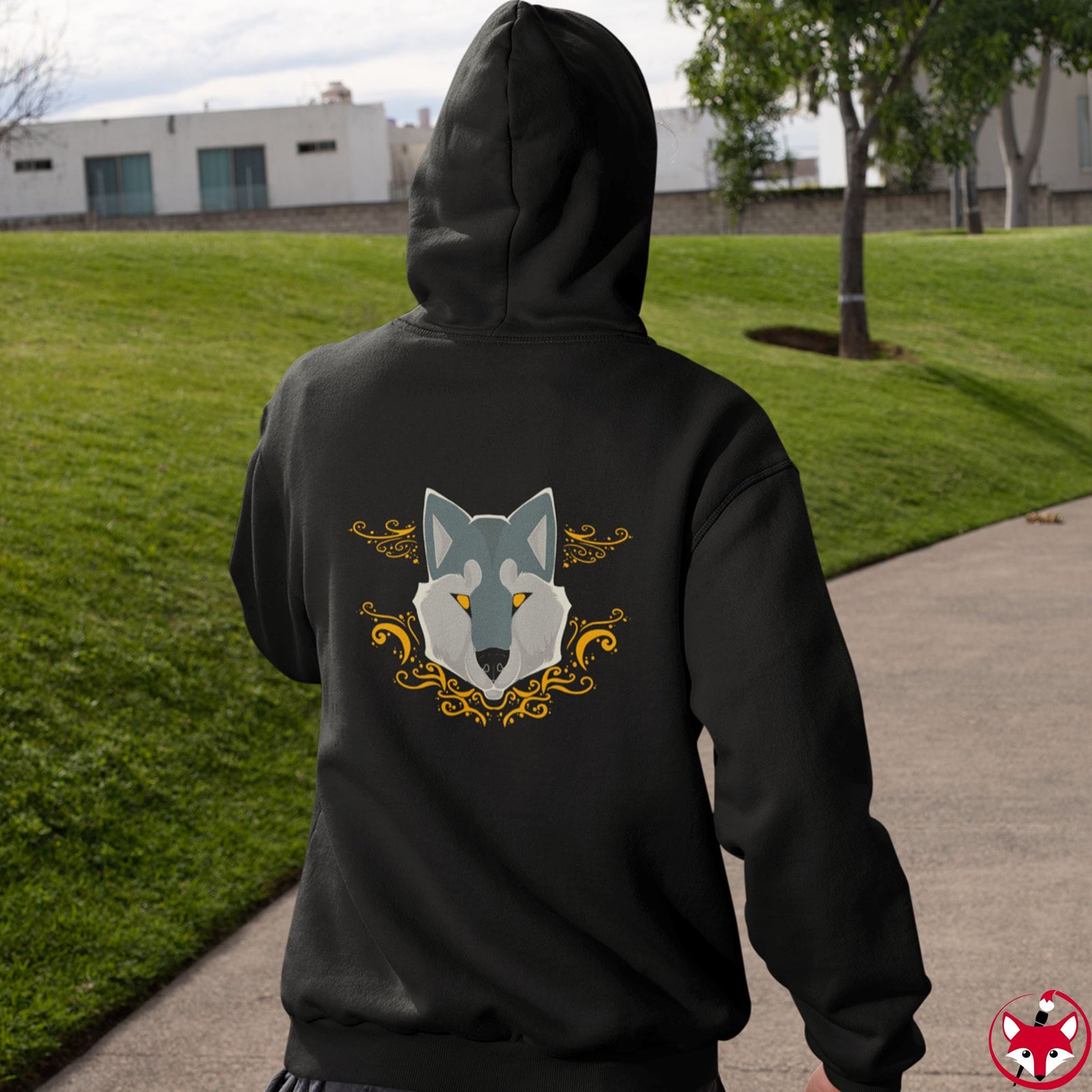 Wolf - Hoodie Hoodie Dire Creatures 