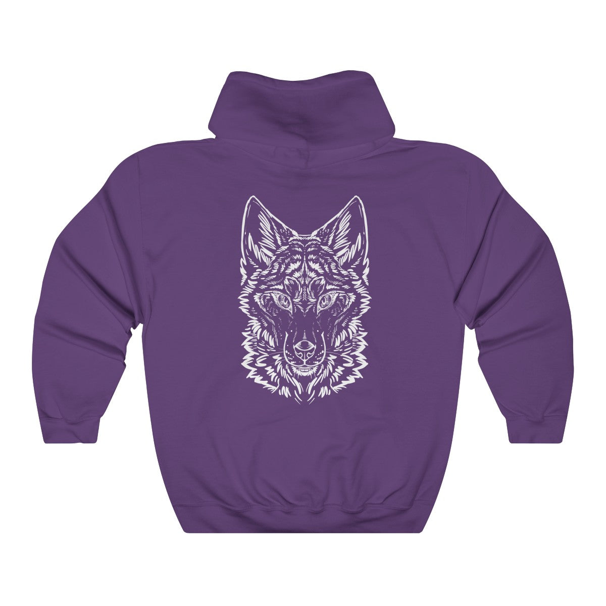 Wolf - Hoodie Hoodie Dire Creatures Purple S 