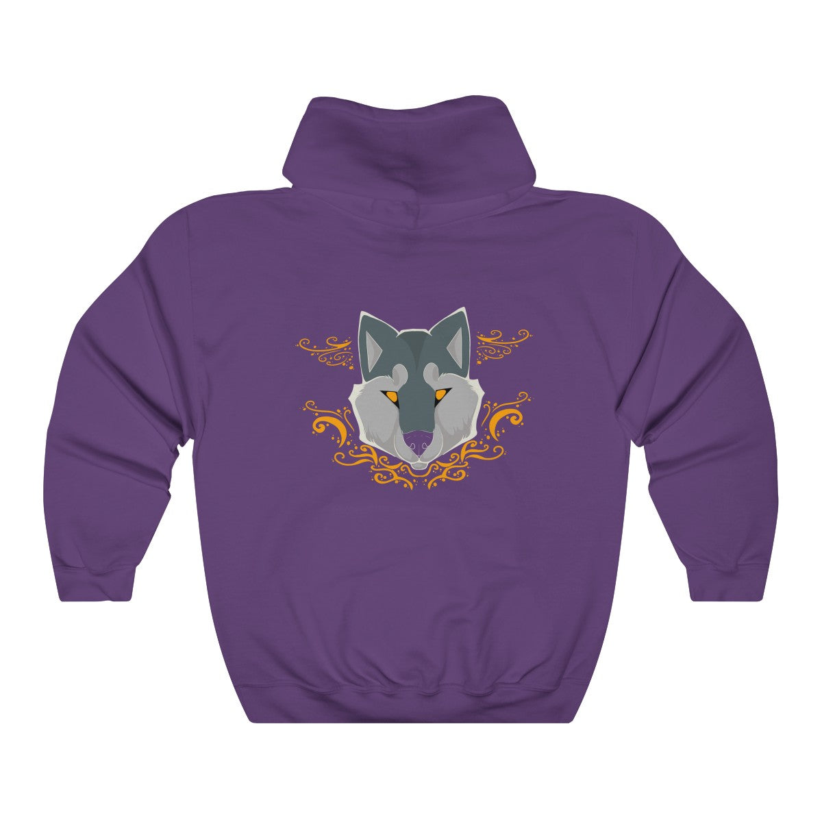 Wolf - Hoodie Hoodie Dire Creatures Purple S 