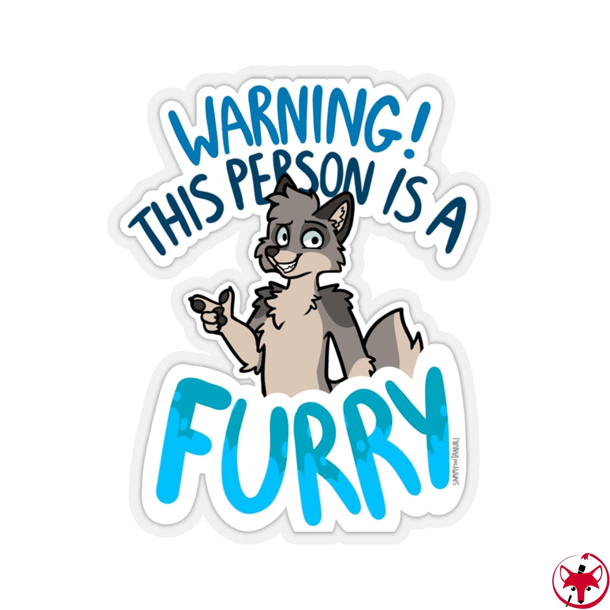 Wolf - Sticker Sticker Sammy The Tanuki 