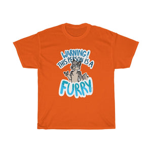 Wolf - T-Shirt T-Shirt Sammy The Tanuki Orange S 