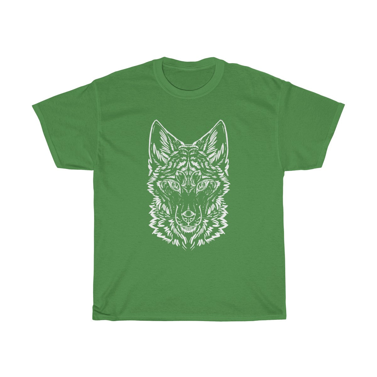 Wolf - T-Shirt T-Shirt Dire Creatures Green S 