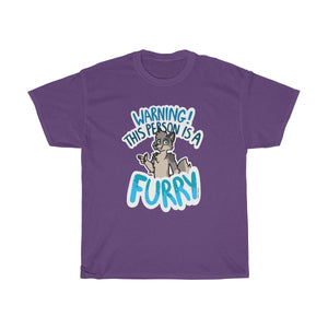 Wolf - T-Shirt T-Shirt Sammy The Tanuki Purple S 
