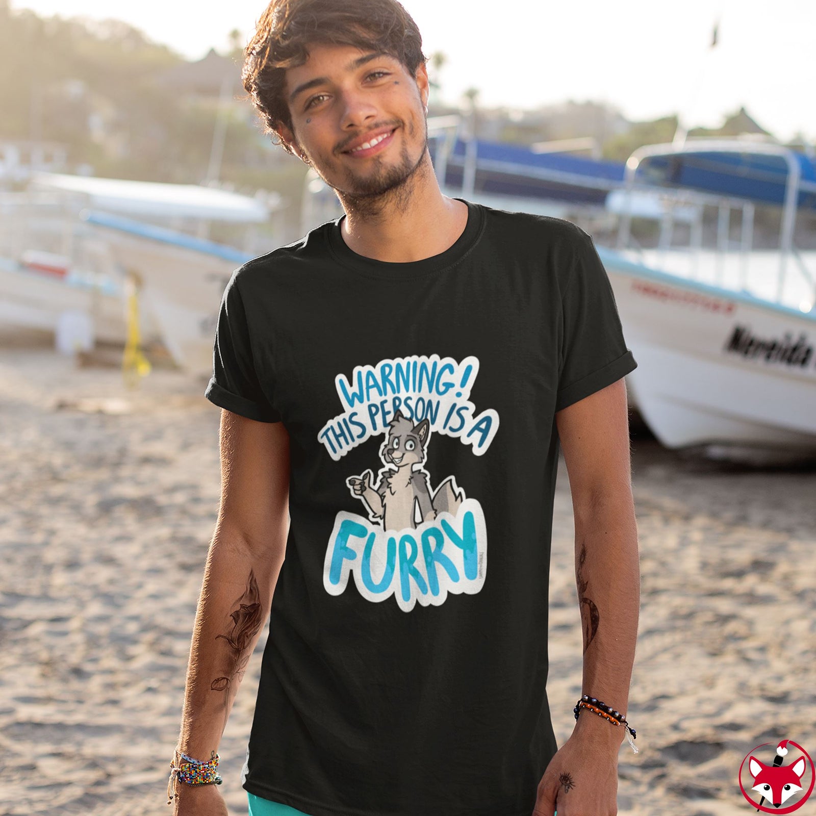 Wolf - T-Shirt T-Shirt Sammy The Tanuki 