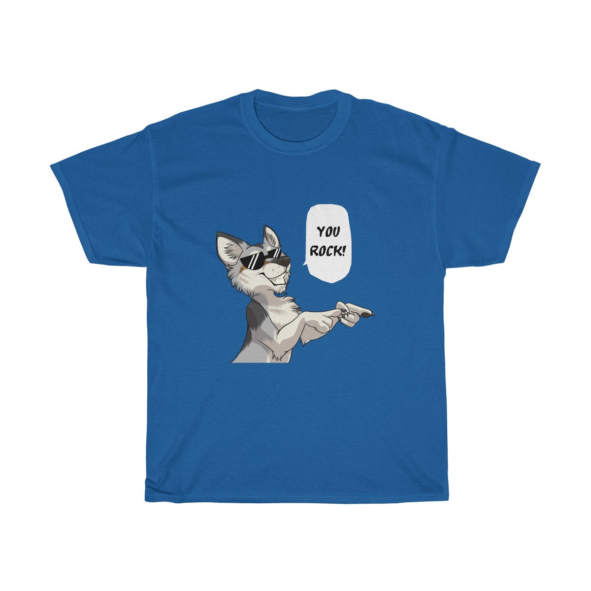 Wolf - T-Shirt T-Shirt Dire Creatures Royal Blue S 
