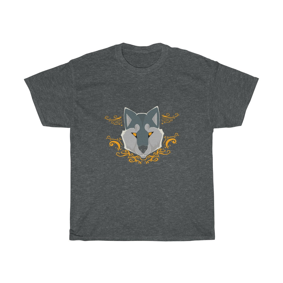 Wolf - T-Shirt T-Shirt Dire Creatures Dark Heather S 