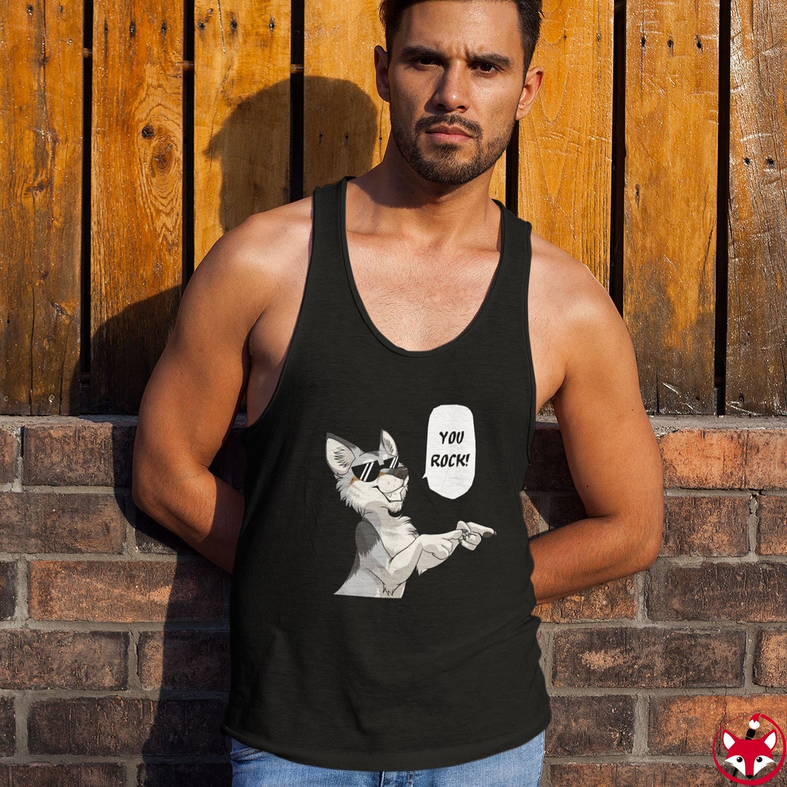 Wolf - Tank Top Tank Top Dire Creatures 