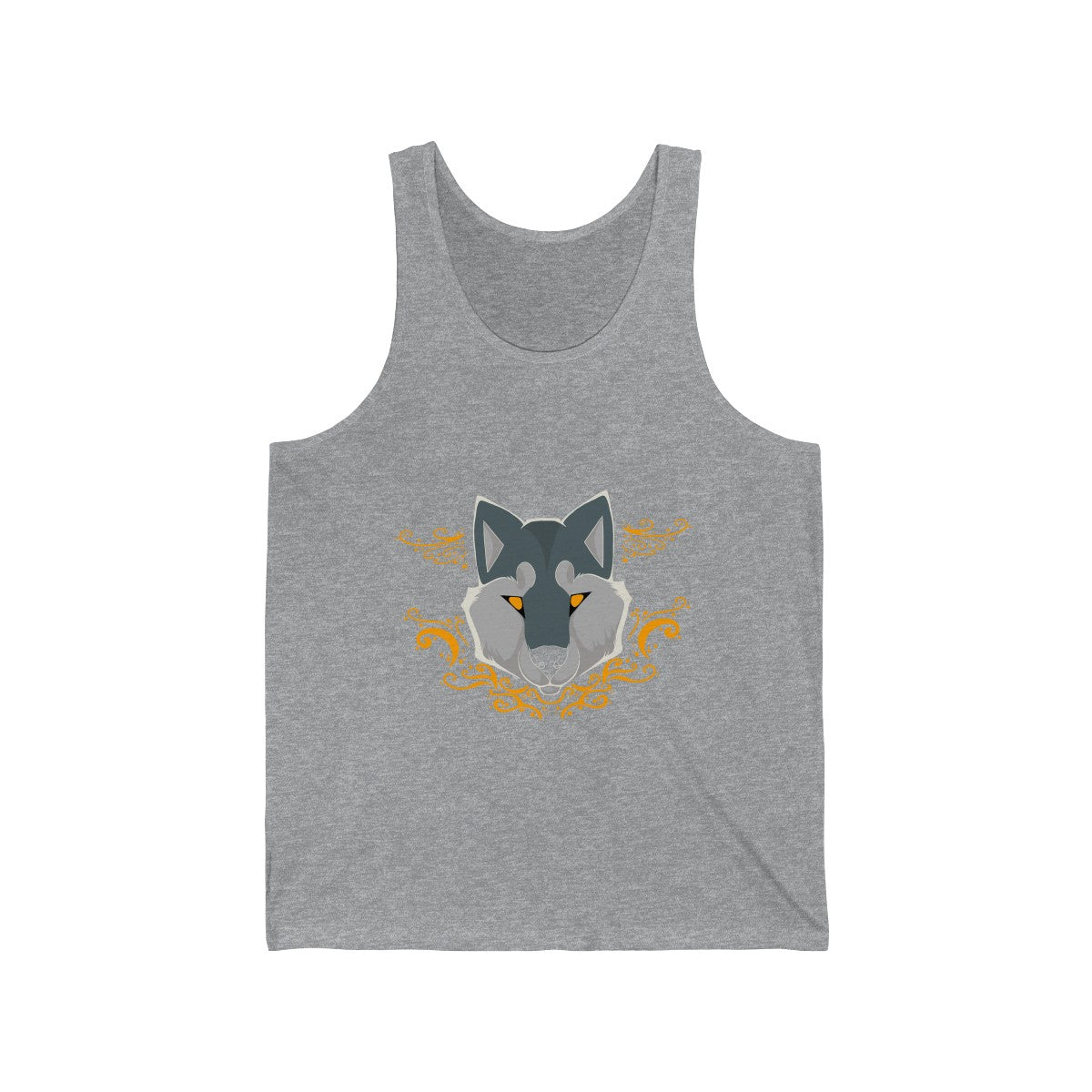 Wolf - Tank Top Dire Creatures Heather XS 