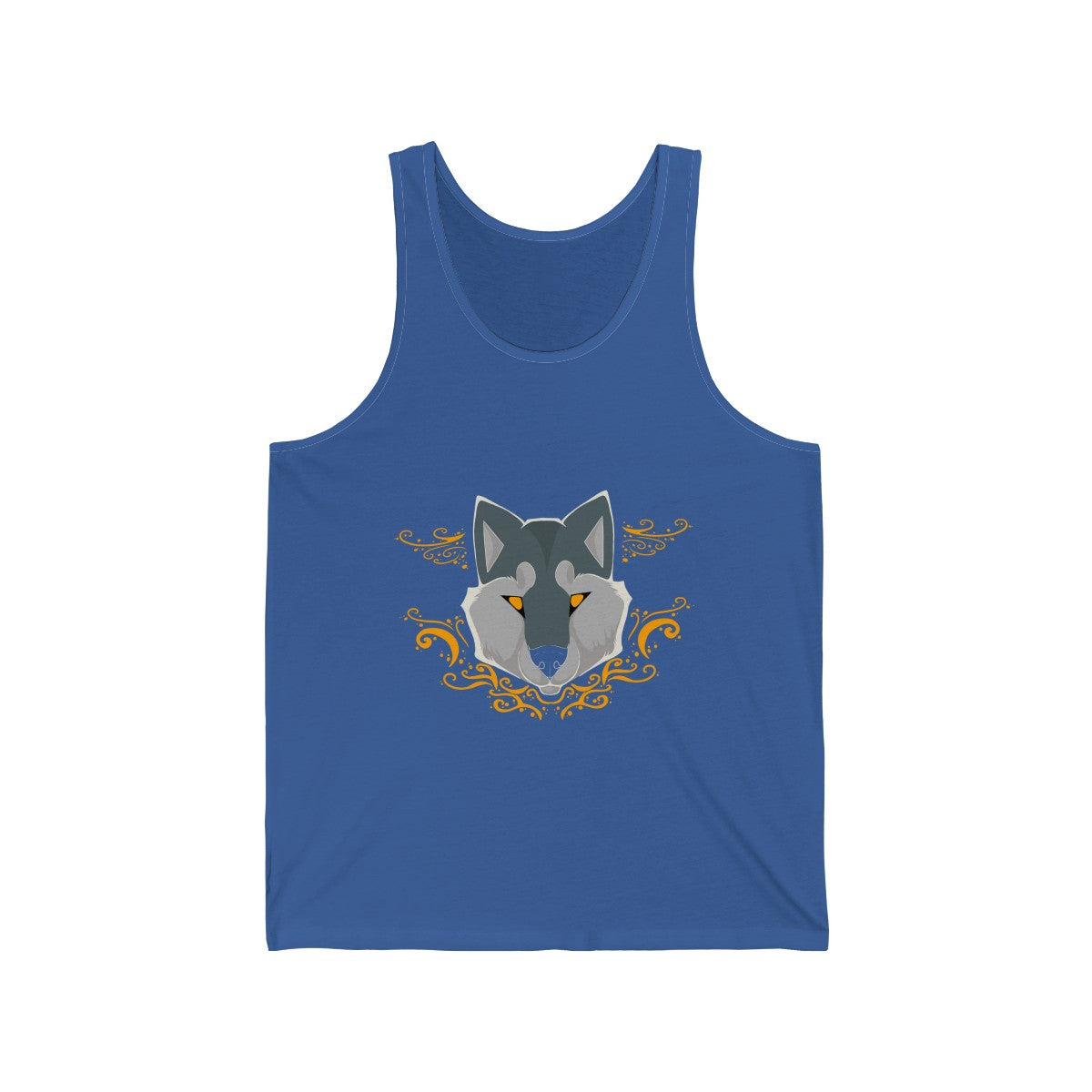 Wolf - Tank Top Dire Creatures Royal Blue XS 