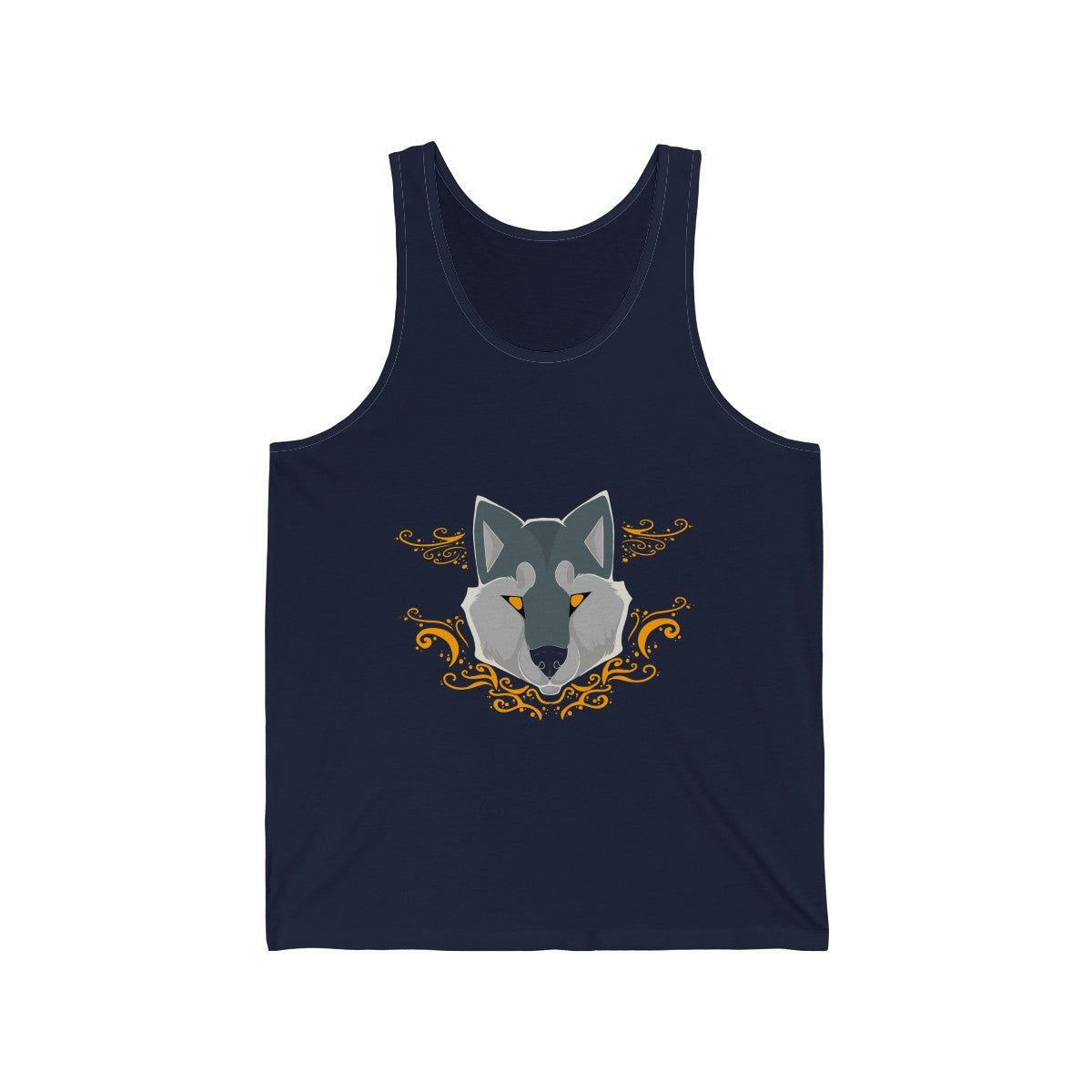 Wolf - Tank Top Dire Creatures Navy Blue XS 