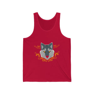 Wolf - Tank Top Dire Creatures Red XS 