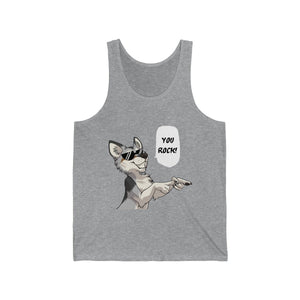 Wolf - Tank Top Tank Top Dire Creatures Heather XS 