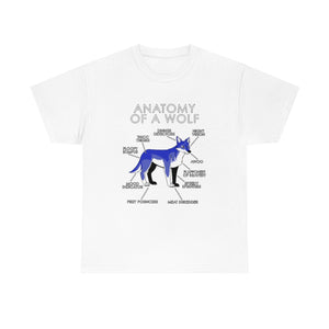 Wolf Blue - T-Shirt T-Shirt Artworktee White S 
