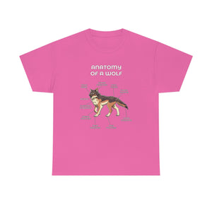Wolf Brown - T-Shirt T-Shirt Artworktee Pink S 