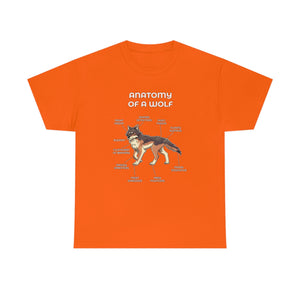 Wolf Brown - T-Shirt T-Shirt Artworktee Orange S 