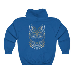 Wolf Colored - Hoodie Hoodie Dire Creatures Royal Blue S 