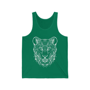Wolf Colored - Tank Top Tank Top Dire Creatures Green XS 