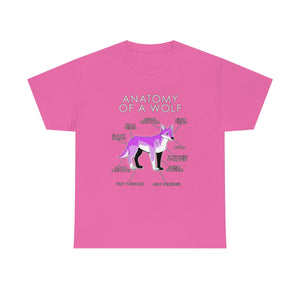 Wolf Pink - T-Shirt T-Shirt Artworktee Pink S 