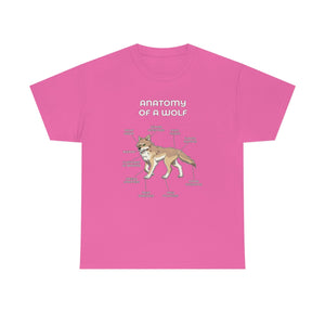 Wolf Sand - T-Shirt T-Shirt Artworktee Pink S 