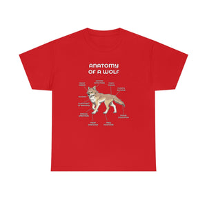 Wolf Sand - T-Shirt T-Shirt Artworktee Red S 
