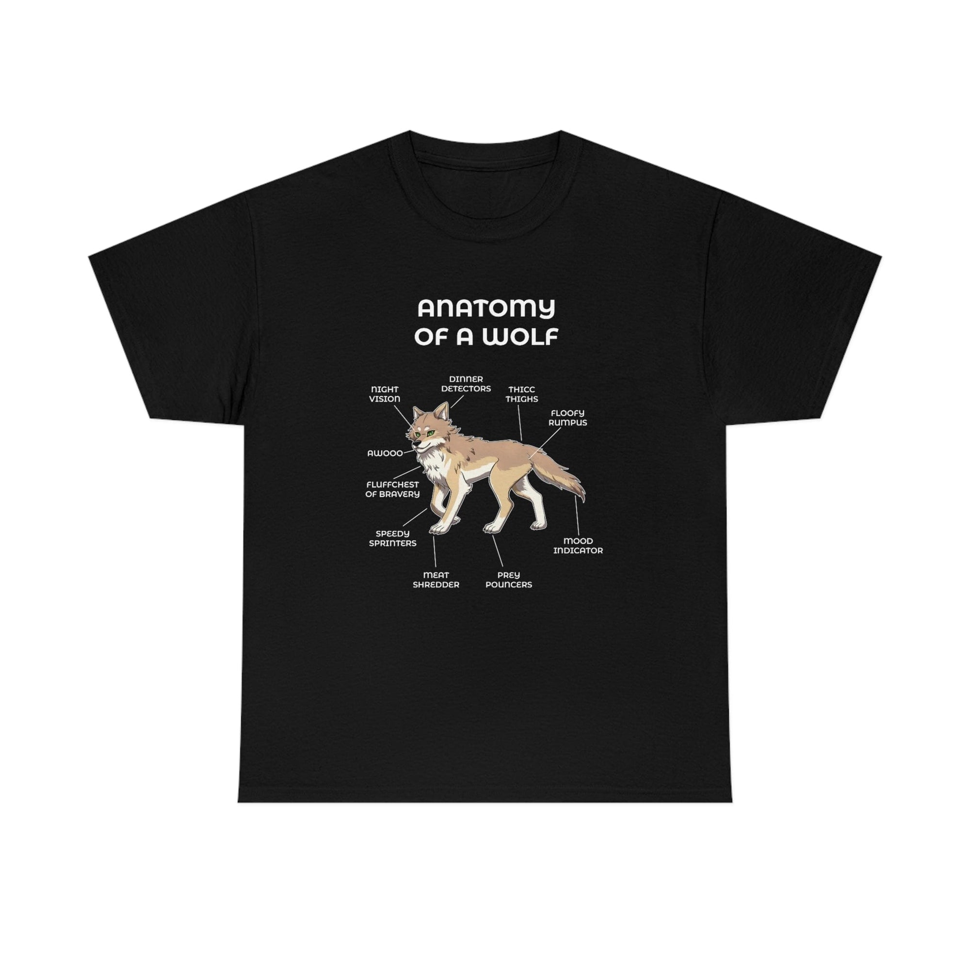 Wolf Sand - T-Shirt T-Shirt Artworktee Black S 