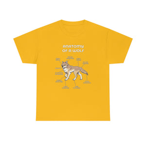 Wolf Sand - T-Shirt T-Shirt Artworktee Gold S 