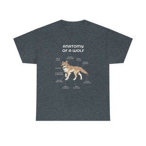 Wolf Sand - T-Shirt T-Shirt Artworktee Dark Heather S 