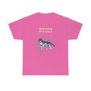 Wolf Silver Blue - T-Shirt T-Shirt Artworktee Pink S 