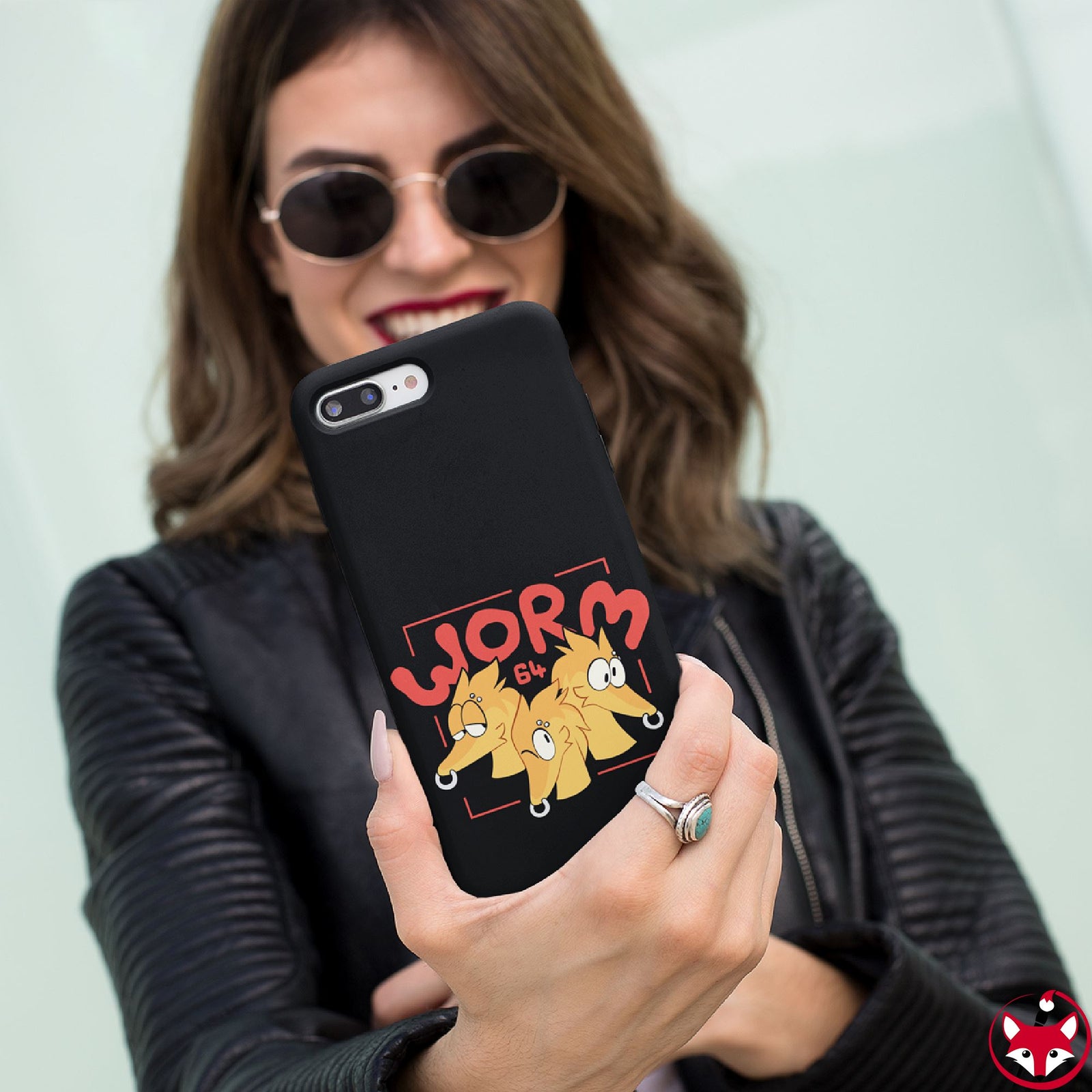 Worm 64 - Phone Case Phone Case Motfal 