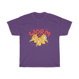 Worm 64 - T-Shirt T-Shirt Motfal Purple S 