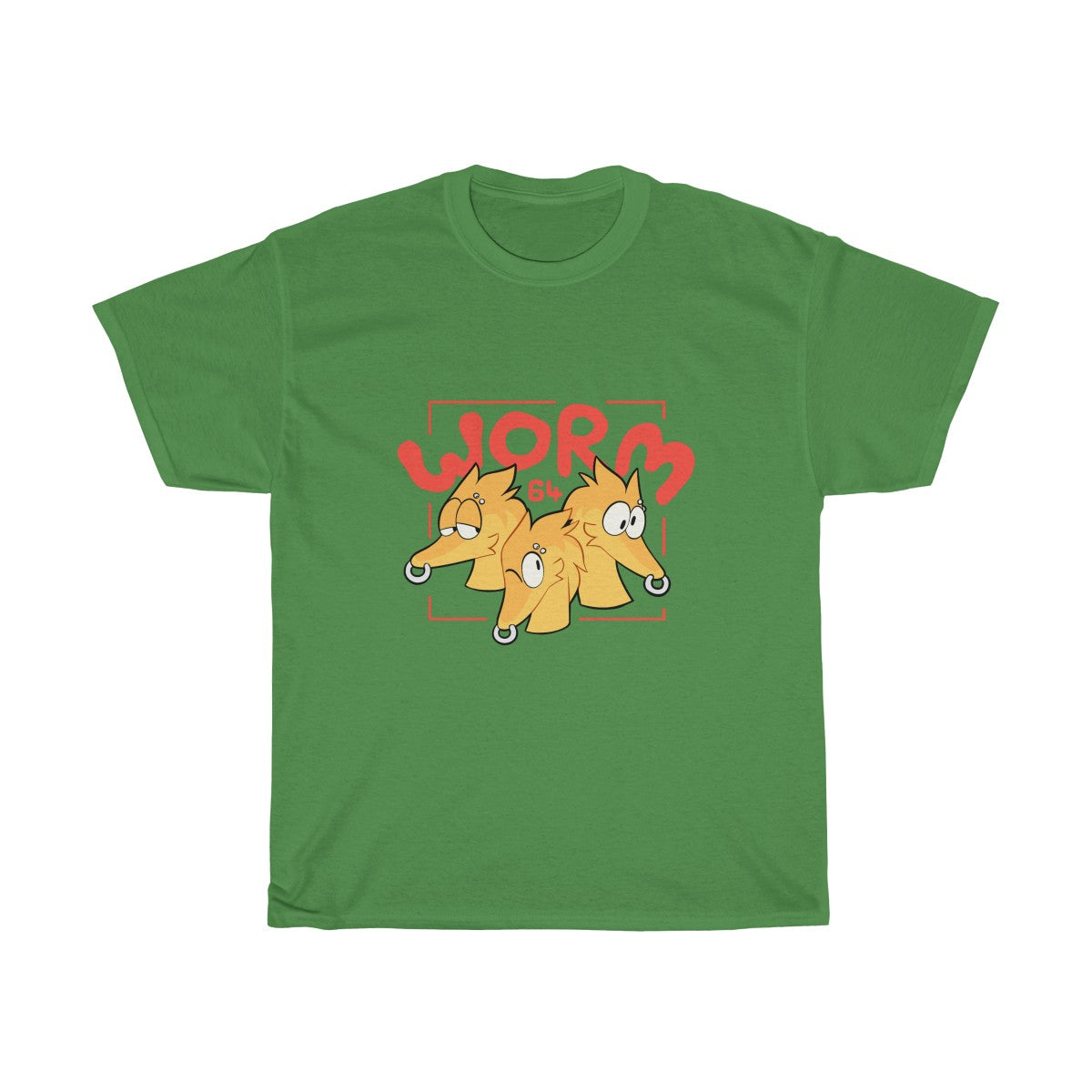 Worm 64 - T-Shirt T-Shirt Motfal Green S 