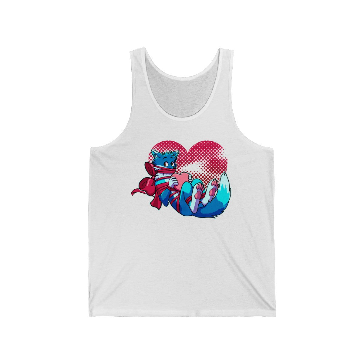 Wrapped Heart - Tank Top Tank Top Artworktee White XS 