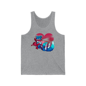 Wrapped Heart - Tank Top Tank Top Artworktee Heather XS 