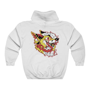 Yellow and Red - Hoodie Hoodie Artworktee White S 