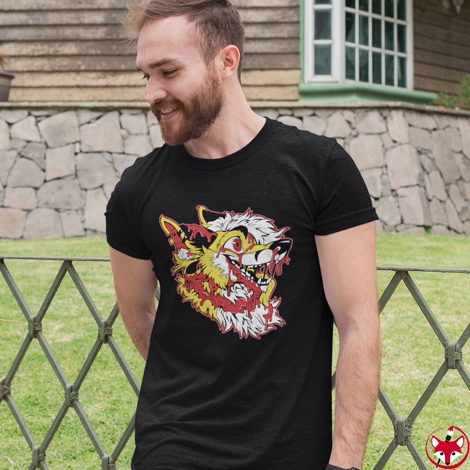 Yellow and Red - T-Shirt T-Shirt Artworktee 