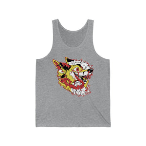 Yellow and Red - Tank Top Tank Top Artworktee Heather XS 