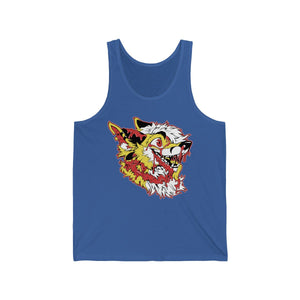 Yellow and Red - Tank Top Tank Top Artworktee Royal Blue XS 