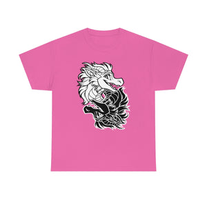Ying Yang Dragons -T-Shirt T-Shirt Artworktee Pink S 