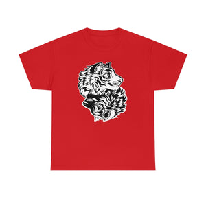 Ying Yang Tigers - T-Shirt T-Shirt Artworktee Red S 