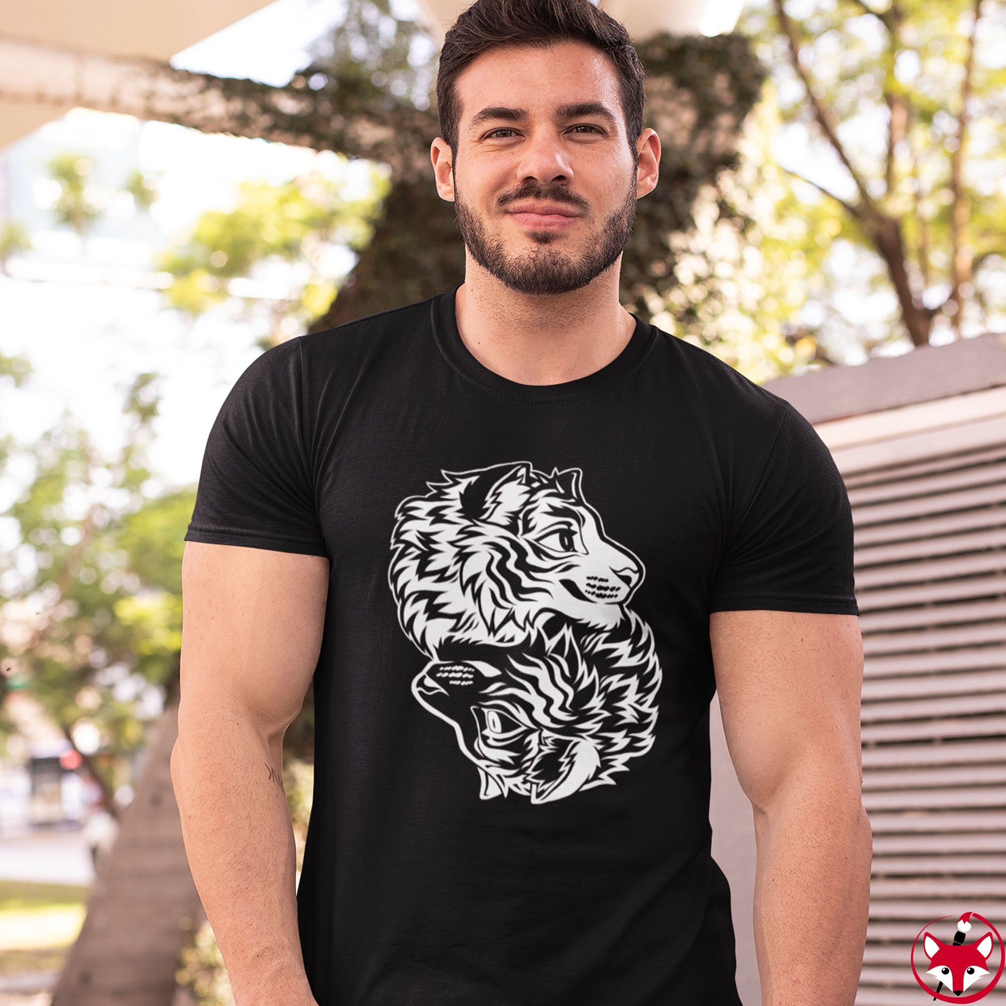 Ying Yang Tigers - T-Shirt T-Shirt Artworktee 