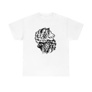 Ying Yang Tigers - T-Shirt T-Shirt Artworktee White S 