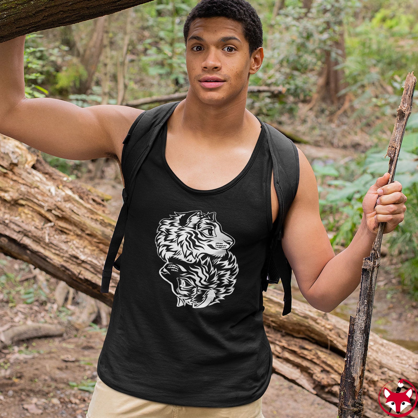 Ying Yang Tigers - Tank Top Tank Top Artworktee 