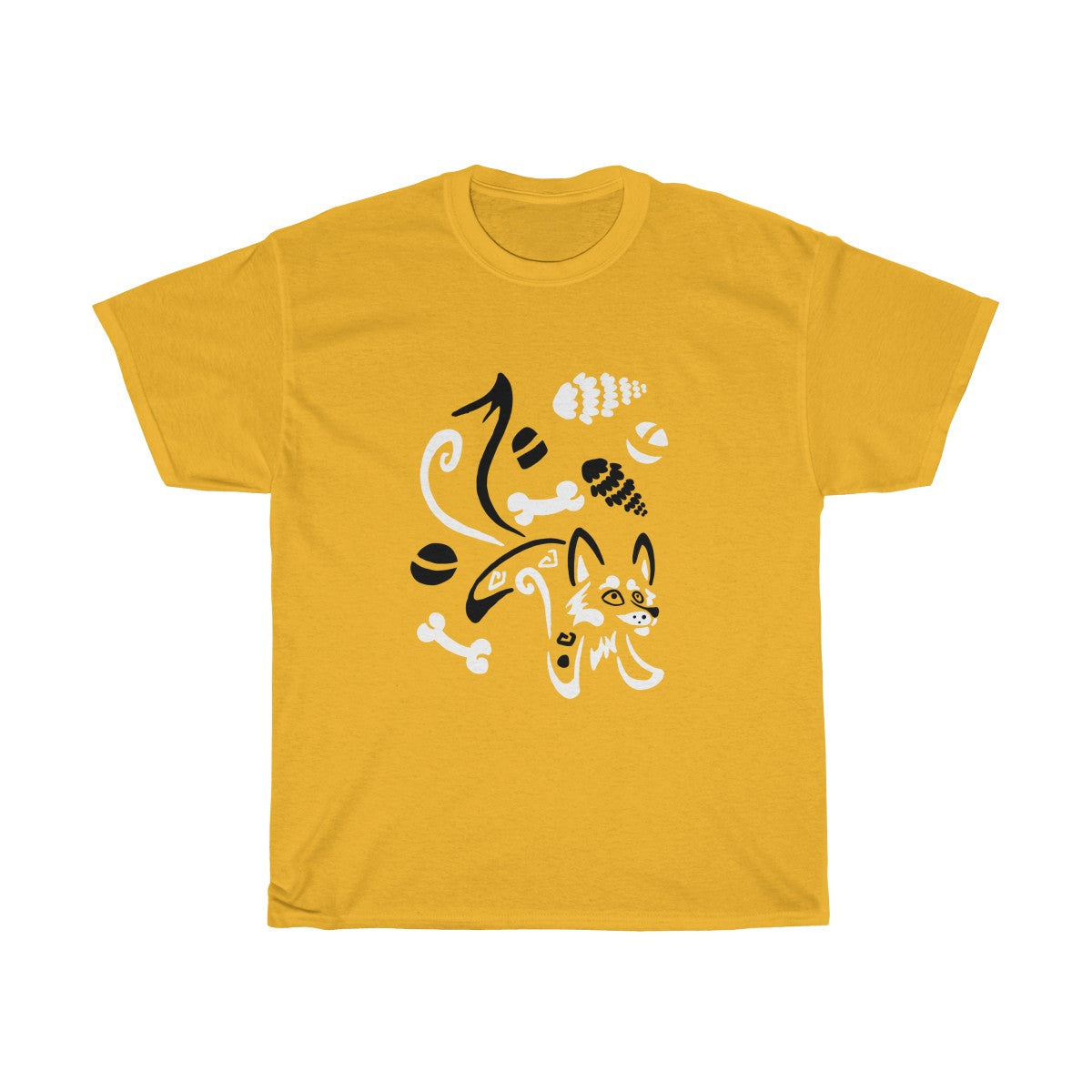 Yotes & Bones - T-Shirt T-Shirt Dire Creatures Gold S 