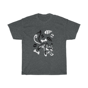 Yotes & Bones - T-Shirt T-Shirt Dire Creatures Dark Heather S 