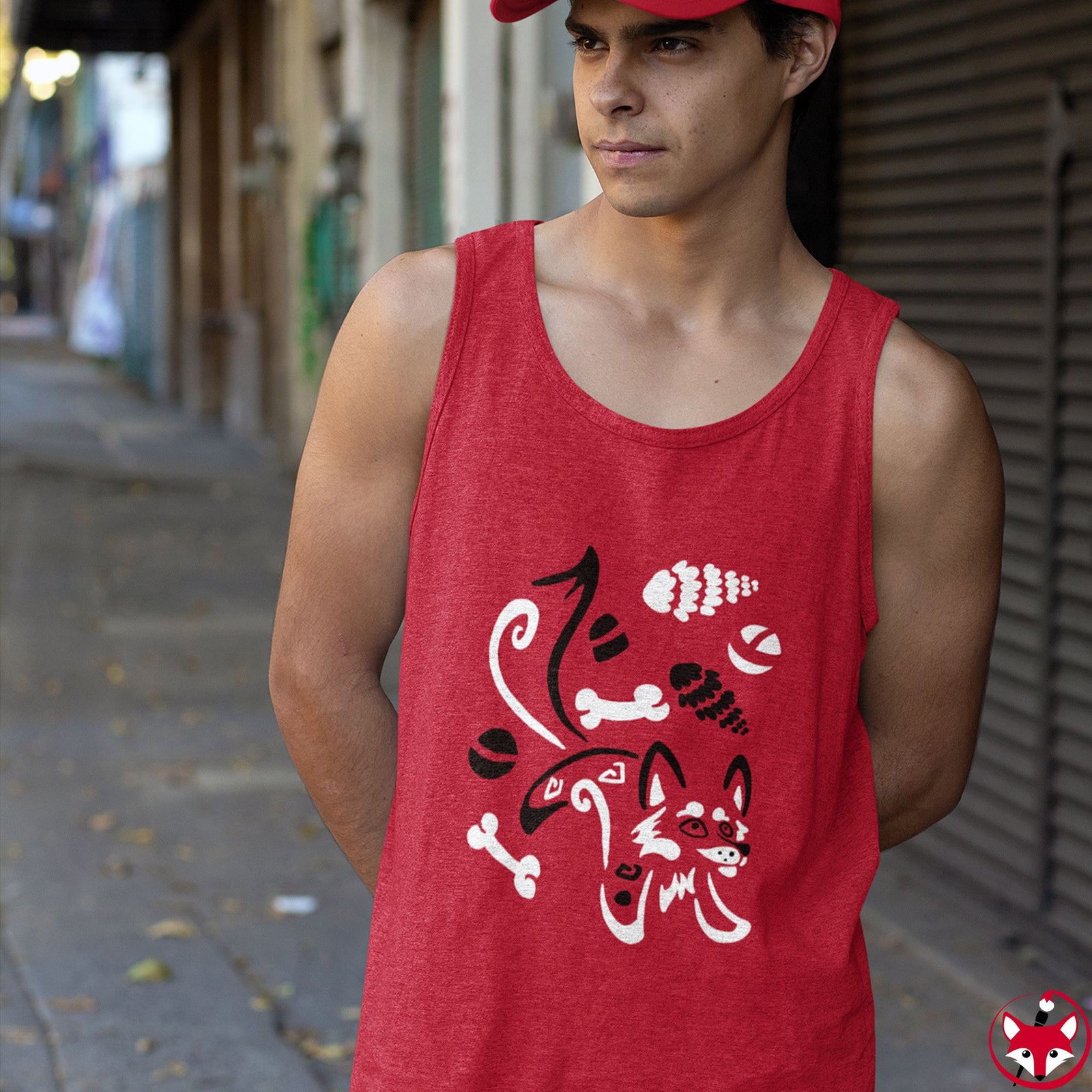 Yotes & Bones - Tank Top Tank Top Dire Creatures 
