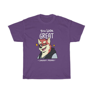 You Look Great - T-Shirt T-Shirt Ooka Purple S 