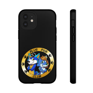 Hund The Hound - Blue Dog Club - Phone Case Phone Case Printify iPhone 12 Mini Matte 