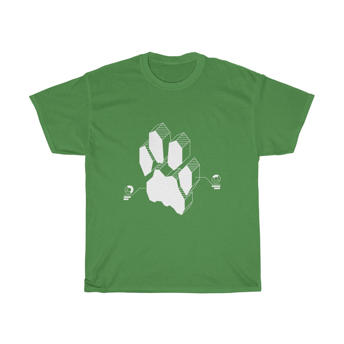 Techno Feline - T-Shirt T-Shirt Wexon Green S 
