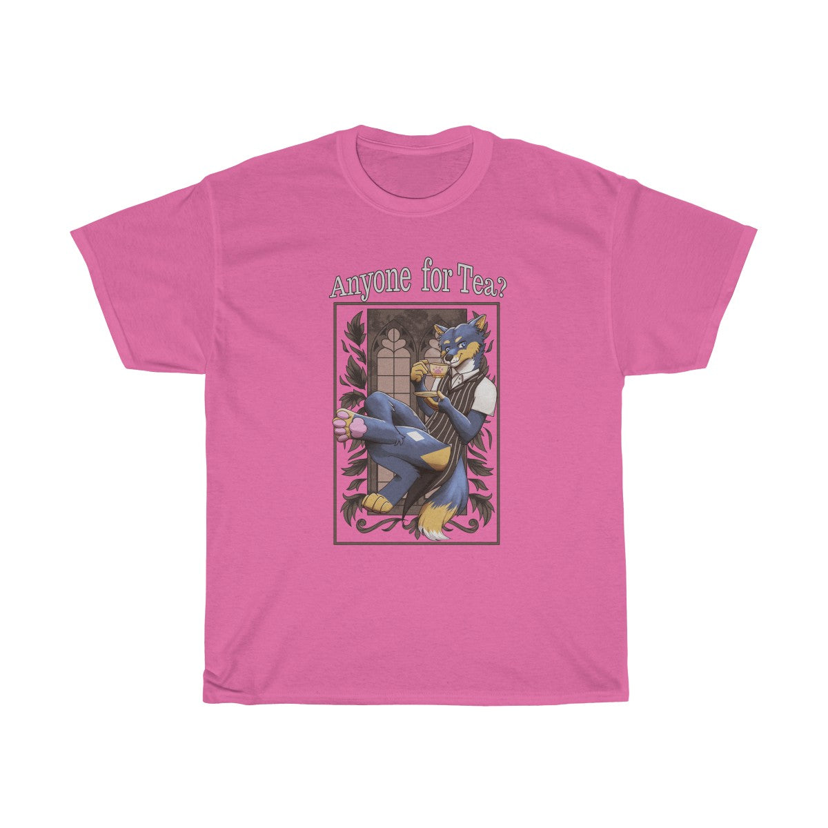 Anyone for Tea? - T-Shirt T-Shirt Artemis Wishfoot Pink S 